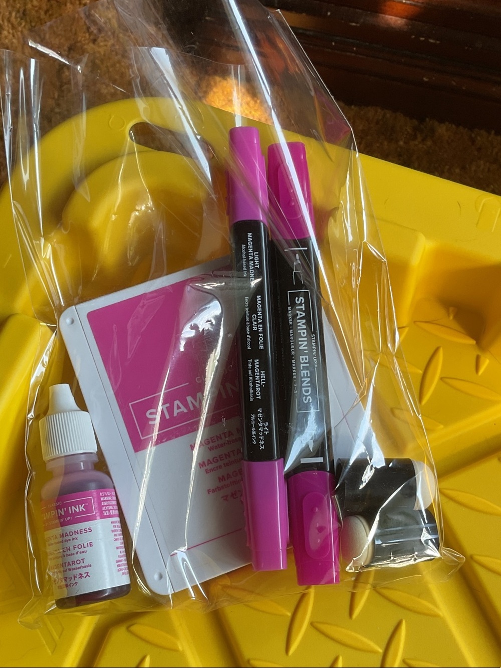 Stampin' Up! Magenta Pink Ink Pad, Refill & Blends Set